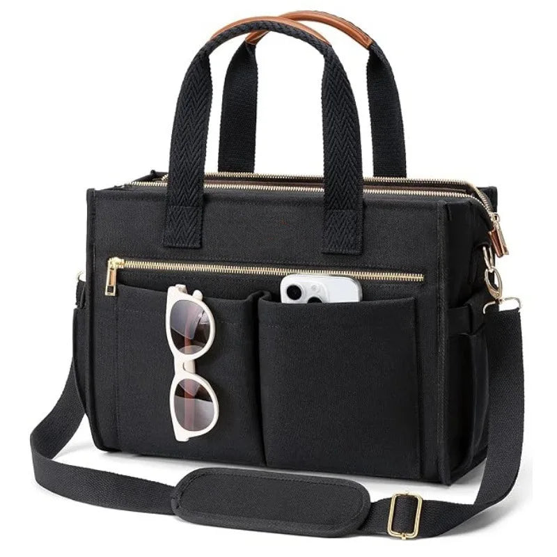 Ordvik Organizer-Tasche mit 15 Fächern und gepolstertem Laptopfach bis 14 Zoll – Hauptansicht