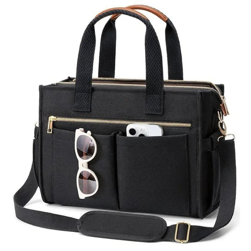 Ordvik Organizer-Tasche mit 15 Fächern und gepolstertem Laptopfach bis 14 Zoll – Hauptansicht